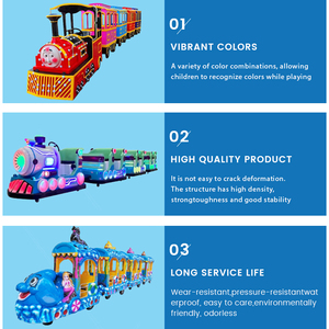 Nuevo tipo de tren de locomotora comercial, patio de recreo al aire libre, tren <span class=keywords><strong>para</strong></span> niños, tren pequeño <span class=keywords><strong>para</strong></span> niños - Product Image 5