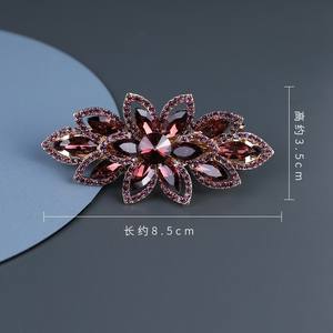 Vente en gros en usine épingle à <span class=keywords><strong>cheveux</strong></span> fleur cristal barrettes à <span class=keywords><strong>cheveux</strong></span> papillon strass pour femmes - Product Image 4