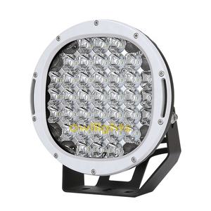 Phare de travail LED rond 9 pouces 185W ROUGE, faisceau spot/diffuse, haute puissance, pour 4x4, voiture, camion, <span class=keywords><strong>remorque</strong></span>, VTT, SUV, tout-terrain, <span class=keywords><strong>bateau</strong></span> - Product Image 3