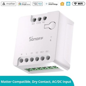 Interrupteur relais intelligent Wi-Fi Sonoff Mini D à contact sec pour la domotique - Product Image 3