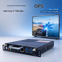 OPS I7 Generasi ke-13 untuk Panel Datar Interaktif RAM DDR4 Produsen PC OPS China Windows 10 8+256G