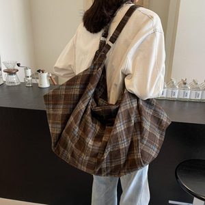 Canvas shoulder tote <b>bag</b> with customizable logo, <b>large</b> capacity casual shopping <b>bag</b>, grocery cotton shopping <b>bag</b>, canvas - Product Image 4