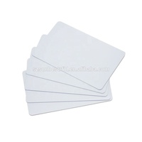 Carte vierge blanche de PVC de la représentation fiable RFID souple pour l'identification de contrôle d'accès