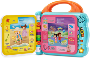 Jouet <span class=keywords><strong>de</strong></span> livre sonore d'activité parlante éducative électronique avec 5 activités d'apprentissage comprenant des lettres chiffres jeu <span class=keywords><strong>de</strong></span> quiz - Product Image 2