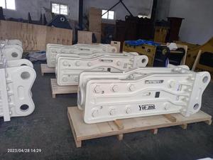 HB20G para Accesorio de <span class=keywords><strong>Martillo</strong></span> Hidráulico para Miniexcavadoras de 20 Toneladas - Demolición Eficiente de Roca y Hormigón - Product Image 2