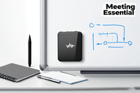 Enregistreur vocal magnétique ultra-discret, petit et bidirectionnel, 4200 heures, enregistrement audio WAV et MP3, activation vocale