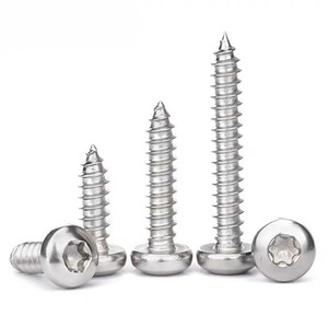 จำหน่ายโดยตรงจากโรงงาน สกรูเกลียวปล่อยหัวกลม Torx สแตนเลส 304 คุณภาพสูง ขนาดต่างๆ M2 M3 M4 M5 M6 ขายดี - Product Image 1