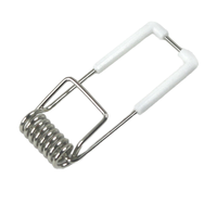 Lampe à mousqueton à LED avec clip à ressort enroulé Boucle de retour Accessoires de quincaillerie pour plafonnier Style torsadé