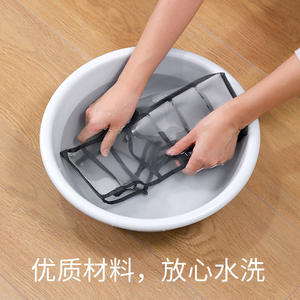 Caja de almacenamiento de malla para ropa interior, calcetines, sujetadores, bragas, organizador de cajones con divisiones, tipo rectangular, de pie, de color sólido - Product Image 5