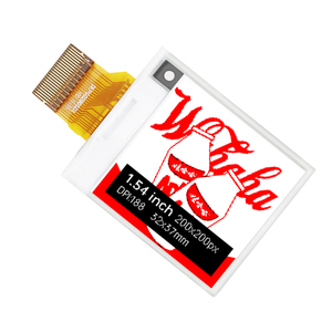 Módulo de Pantalla ePaper DKE de 1.54 Pulgadas, 4 Colores (Negro, Blanco, Rojo, Amarillo), 152×152, Pantalla de Tinta Electrónica Bistable para Etiquetas Electrónicas de Estante - Product Image 1