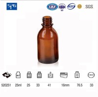 Bouteilles en verre pour sirop PP28 de 125 ml