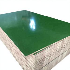 Tableros de Chapa de Álamo Recubiertos con Película de PP, Resistentes al Fuego por 1 Año, Impermeables, Verdes, de 18 mm y 12 mm, Ligeros para Concreto - Product Image 1