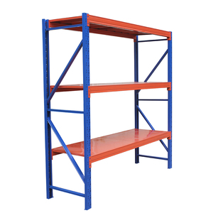 رف تخزين معدني للمرآب بعمق 400/500/600 مم وارتفاع 2 متر، نظام رفوف للمستودعات، رفوف معدات خفيفة بدون براغي - Product Image 4