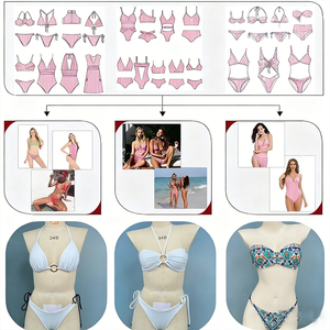 <span class=keywords><strong>Maillot</strong></span> <span class=keywords><strong>de</strong></span> <span class=keywords><strong>bain</strong></span> personnalisé à prix <span class=keywords><strong>de</strong></span> gros, imprimé filles sexy, avec logo personnalisé, ensemble 2 pièces pour filles, <span class=keywords><strong>robe</strong></span> <span class=keywords><strong>de</strong></span> <span class=keywords><strong>plage</strong></span> et cache-<span class=keywords><strong>maillot</strong></span> - Product Image 4