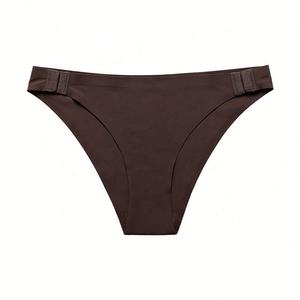 Intimo Femminile Confortevole all'Ingrosso, Mutandine Creative con Design a Gancio, Slip Senza Cuciture alla Moda per Ragazze Giovani, Bikini Aderente in Seta Ghiaccio - Product Image 6
