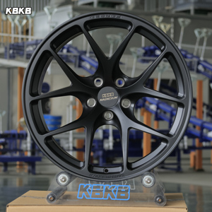 ล้อแมกนีเซียม KBKB สีดำ ขอบ 7.5J-14.5J ขนาด 17 18 19 20 21 นิ้ว สำหรับ F150 Patrol Y60 Y61 Y62 ล้อสำหรับรถแข่ง OEM ODM - Product Image 1