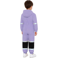 Service OEM disponible, combinaison de pluie pour enfants multicolores, imperméable et respirante, pour jouer dans l'eau