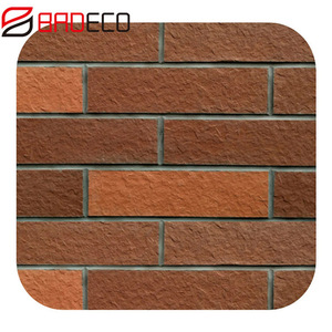 2022 beste flexible Ton fliese 2,5-16mm 3d Ziegelwand platte Fabrik mcm Außen stein fliese - Product Image 3