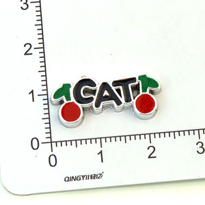 Cute Cartoon <b>Letter</b> Cat Patch <b>Plastic</b> Resin DIY Jewelry Accessories For Shoes Decorative Materials Wholesale - Product Image 3