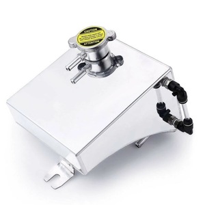 Réservoir de refoulement de liquide de refroidissement en aluminium Auso-Racing 1,7 L pour Nissan 240SX S13 Racing Upgrade - Product Image 4