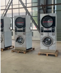 Lavadora y Secadora Comercial Eléctrica <span class=keywords><strong>de</strong></span> Acero Inoxidable <span class=keywords><strong>de</strong></span> <span class=keywords><strong>Autoservicio</strong></span> con Monedas/Tarjeta y Múltiples Aplicaciones Compatibles para Hoteles y Lavanderías - Product Image 5