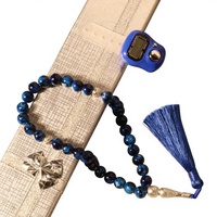 Nouveau Kit de Compteurs Mini Anneaux pour Cadeaux Islamiques, Compteur de Doigts Tasbih en Plastique Multicolore, Vente en Gros, Ensemble Cadeau Ramadan