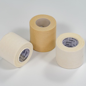 Pita Perekat Karet Lem Lubang Bernafas Unik dengan Spool Plastik Penutup Kuat Stik Bedah Plester Seng Oksida - Product Image 6