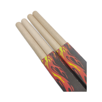 Kunden spezifische 5A Classic Maple Wood Drumsticks mit Holz spitze für Erwachsene Kinder Anfänger Saiten instrumente Teile & Zubehör