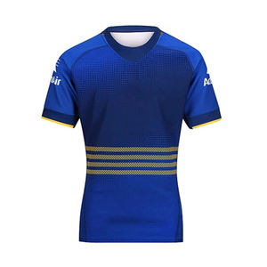 Camiseta de Verano Personalizada de Manga Corta, 100% Poliéster, Transpirable y de Secado Rápido para Hombre, Liga Nacional de Rugby Australiana - Product Image 4