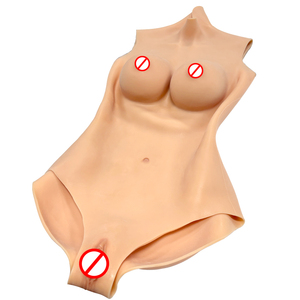 Body in Silicone per Crossdresser, Transgender, Drag Queen, con <span class=keywords><strong>Seno</strong></span> Taglia B/C, Abbigliamento da Uomo a Donna, Costume da Bagno da Spiaggia - Product Image 3