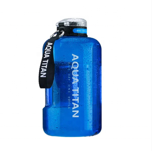 Jarra de agua deportiva de gran capacidad, botella agitadora de proteínas motivacional, jarra de agua de plástico, botella de agua PETG para fitness, SIN BPA - Product Image 2