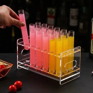 Tube Cocktail Unique Bar Discothèque Party Verres pour Cocktails Martini Vin Creative Drink <span class=keywords><strong>Tester</strong></span> Ktv Tubes à essai - Product Image 2