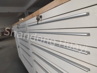 Chariot à outils professionnel robuste, armoire à outils de 72 pouces avec 14 tiroirs, pour garage, atelier de réparation privé et rangement de pièces détachées