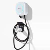 Estación de Carga Inteligente para Vehículos Eléctricos de 7 kW y 22 kW, con Certificación TUV, CB y CE, Tipo 2, GBT, Tipo 1, Wallbox, IP66, con WiFi y Aplicación