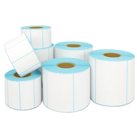 Rouleau d'étiquettes pour imprimante thermique, étiquettes thermiques directes 4x6, étiquettes thermiques en promotion, autocollants thermiques