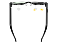 Lunettes Intelligentes IA M08T Ultra Légères 1080P avec Contrôle par Application, Verres Anti-Lumière Bleue, Lentilles Dégradées, Traduction en Temps Réel, Chargement Type C
