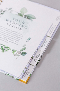 <span class=keywords><strong>2025</strong></span> Myway Tùy Chỉnh Thiết Kế Chất Lượng Cao Vàng Hoa Sang Trọng Đám Cưới Kế Hoạch Tổ Chức Hàng Ngày Lịch Cuốn Sách Nhật Ký - Product Image 3