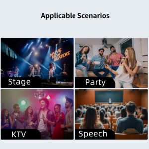 Buen SK2000 Metal profesional portátil peso ligero altavoz <span class=keywords><strong>Echo</strong></span> Iglesia marca Sistema de micrófono inalámbrico para <span class=keywords><strong>Youtube</strong></span> Video - Product Image 6