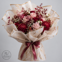 20 feuilles/paquet de papier d'emballage pour fleurs, imperméable, matériaux d'emballage pour bouquets, feuilles d'emballage florales de luxe avec bordure dorée pour fleuristes