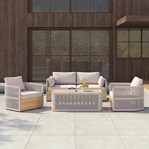 Ensemble <span class=keywords><strong>de</strong></span> <span class=keywords><strong>salon</strong></span> <span class=keywords><strong>de</strong></span> <span class=keywords><strong>jardin</strong></span> moderne en <span class=keywords><strong>aluminium</strong></span> pour villa, cour, <span class=keywords><strong>jardin</strong></span>, hôtel, patio, <span class=keywords><strong>salon</strong></span> et salle à manger - Product Image 3