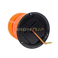 NIGHTUP 12V 48V ENHANCED ECCO SERIE 7975 LUZ DE ADVERTENCIA LED DE ALTA POTENCIA PARA ZONAS MINERAS, LUZ ESTROBOSCÓPICA DE ALTA RESISTENCIA, LUZ DE BALIZA IP65 SAE R65