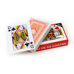 Cartes à Jouer Personnalisées avec <span class=keywords><strong>Logo</strong></span>, Format Bridge, Imprimées en Usine, pour la Famille, Fabriquées en Papier - Product Image 2