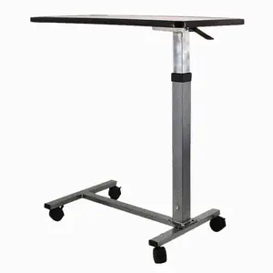 Height Adjustable Hospital Bed Parts Overbed Table Hospital Bed Dining Table Medical Tables