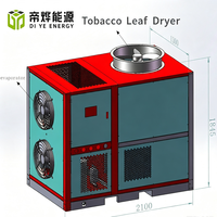 Commerciële gedroogde gember kruiden noedel ontvochtiger fruit vis dehydrator warmtepomp tabaksbladeren droger thee chip droogmachine