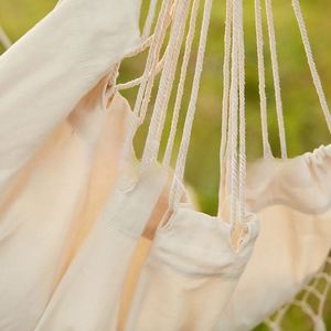 Modern Tassel Hanging Chair Outdoor Canvas <b>Swing</b> for Gym Park Bedroom & Living Room - Product Image 3