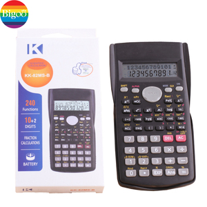 Calculatrice scientifique de poche en plastique à piles avec affichage à 12 chiffres pour les étudiants à l'école et au bureau, promotionnelle - Product Image 6