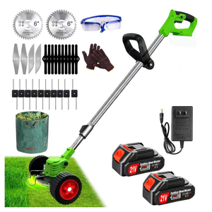 Recortadora de Césped Inalámbrica de 21V, Herramienta Eléctrica de Jardín Recargable, Desbrozadora Manual, Recortadora de Hierba Inalámbrica - Product Image 2
