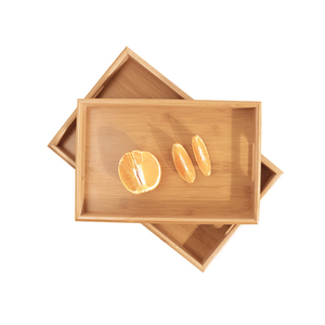 Plateau en bambou plateau à thé <span class=keywords><strong>rectangulaire</strong></span> en bois massif assiette à pain japonaise écologique Kung Fu tasse à eau ensemble de <span class=keywords><strong>vaisselle</strong></span> domestique - Product Image 2