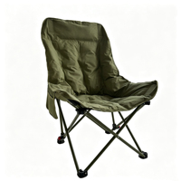 Silla Plegable Oxford Moderna, Portátil, Cómoda, con Respaldo Alto y Grueso, Ajustable en Cuatro Posiciones, para Jardín, Playa y Exteriores