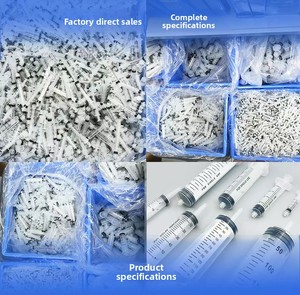 Seringue médicale pour le nettoyage des oreilles, 10 ml, 20 ml, barillet, verrouillage Luer, trois trous, seringue jetable en plastique pour le lavage du cérumen - Product Image 6
